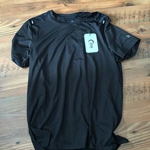 Zyia black mesh tshirt